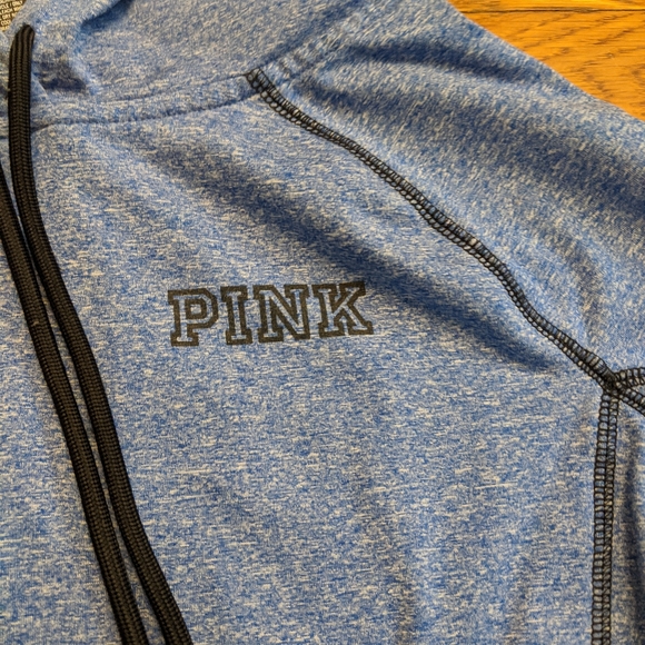 PINK Victoria's Secret Small Blue Athletic Hoodie - Picture 8 of 8